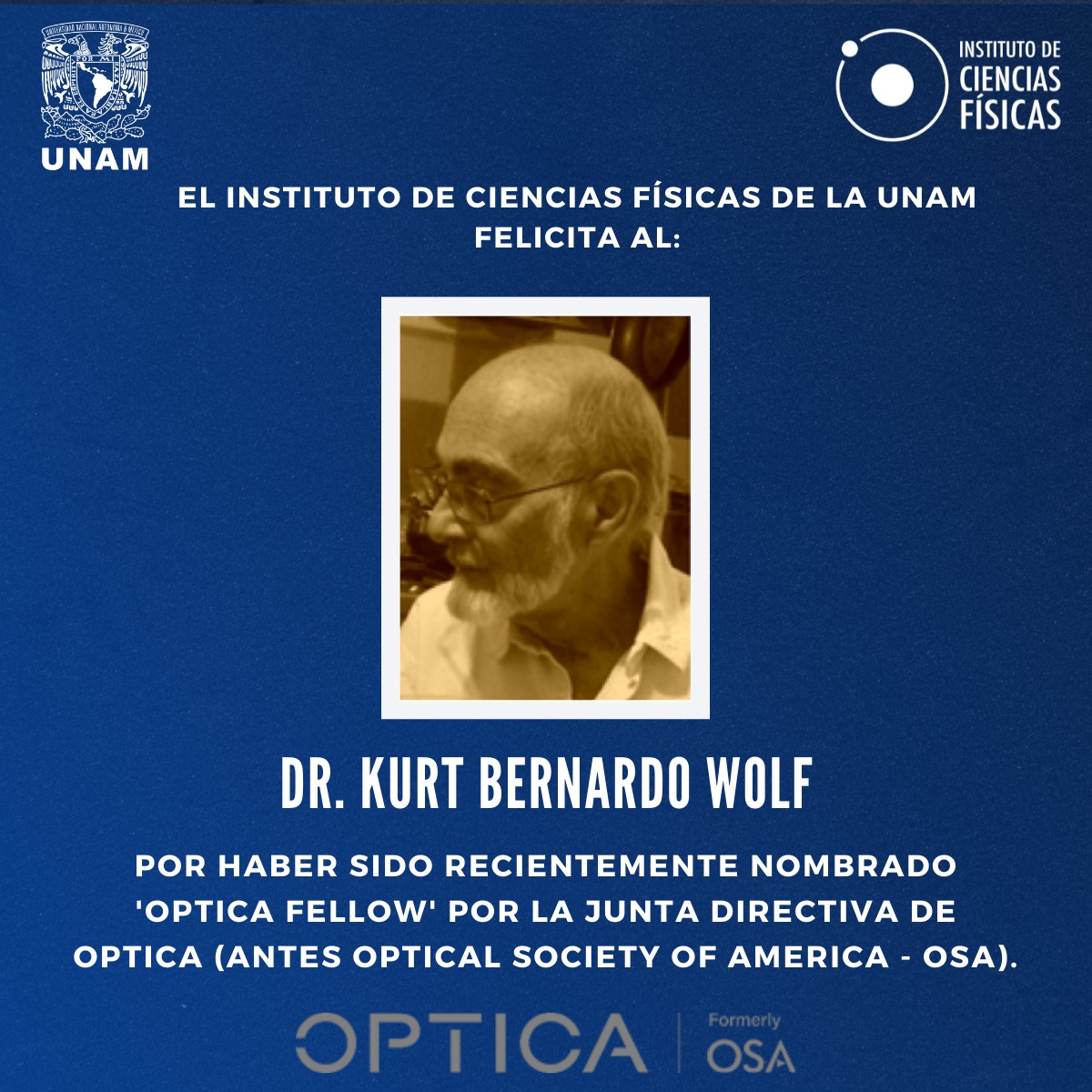 Dr. Bernardo Wolf 