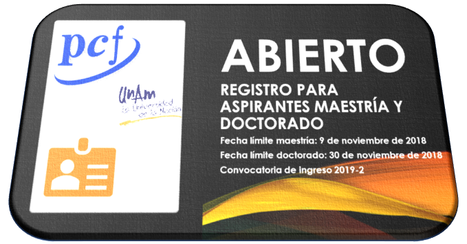 Convocatoria para Posgrado y Cursos propedéuticos