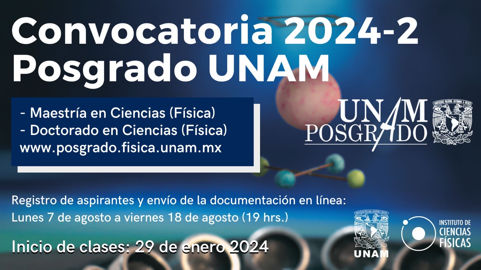 Convocatoria 2024-2 (inicio en enero de 2024)