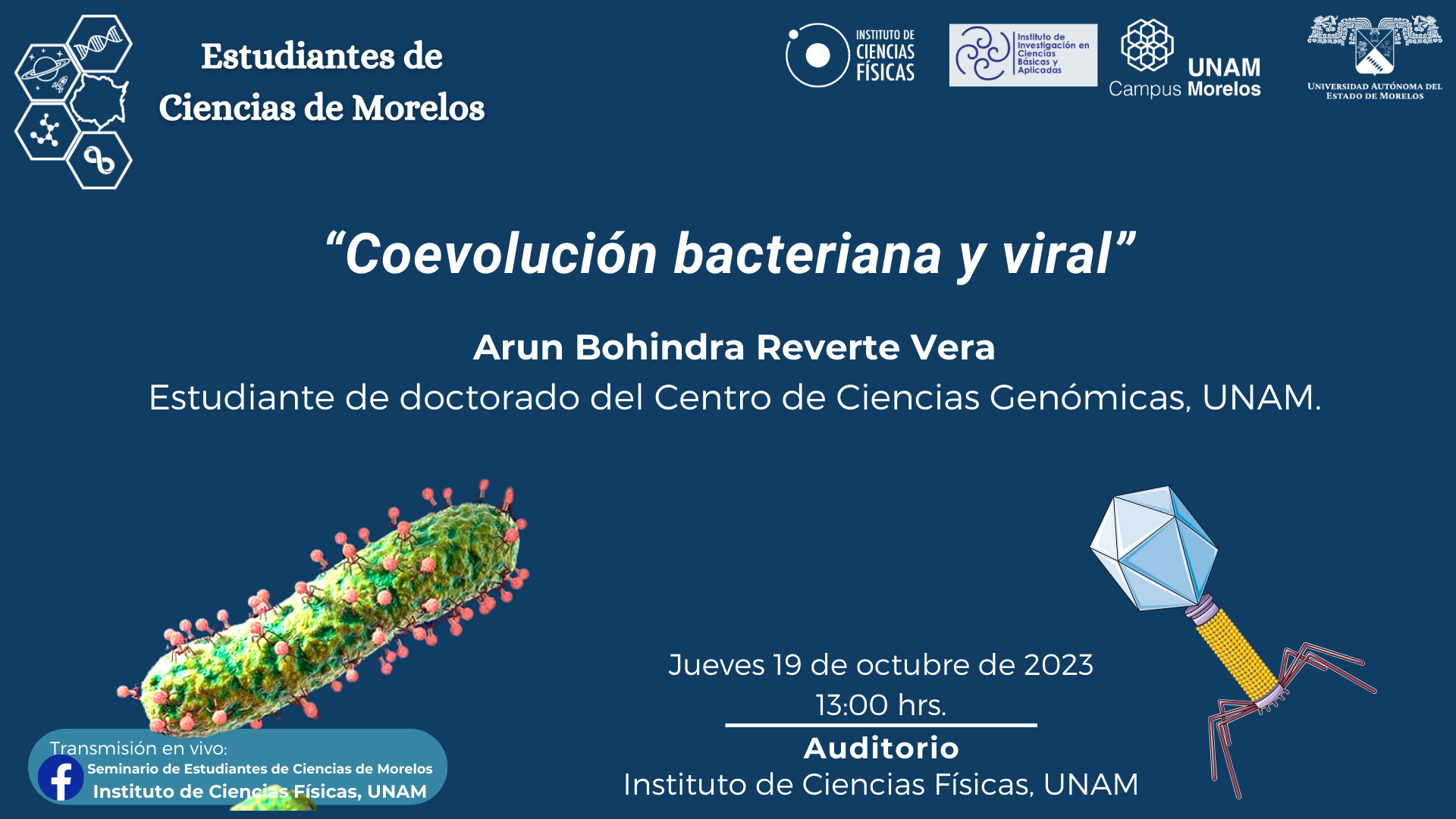 "Coevolución bacteriana y viral"
